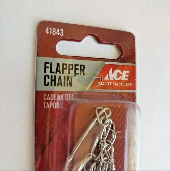 Ace #41843 Flapper Replacement Chain 9 in 22.86 cm Bathroom Toilet Universal - Picture 5 of 10